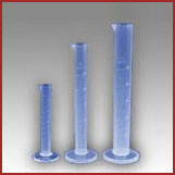 9001 Plastic Cylinders Graduated (L.P-01)s